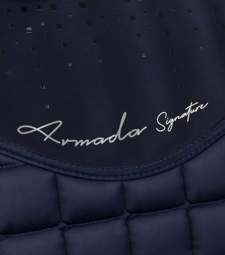 PEI Armada Anti-Slip Close Contact Dressage Pad (Navy)