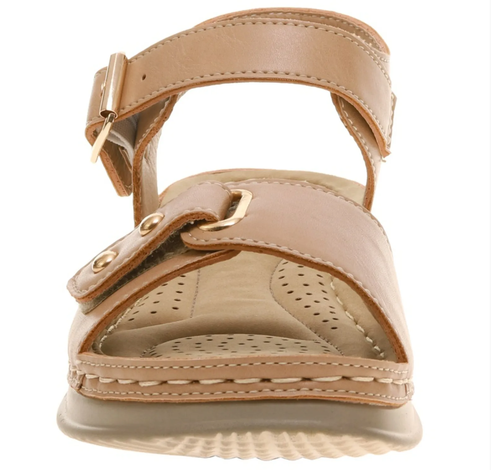 Pierre Dumas Trieste Sandal in New Tan- Final Sale