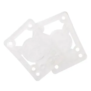 Pig Wheels 1/8th Soft Risers/Shock Pads - Clear