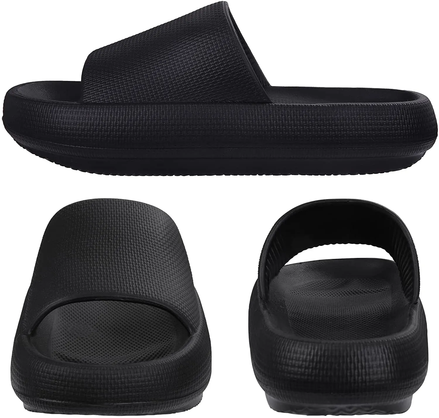 Pillow Soft Slide Sandals for Women Men Non-Slip Shower Shoes Bath Slippers Summer Beach Slides