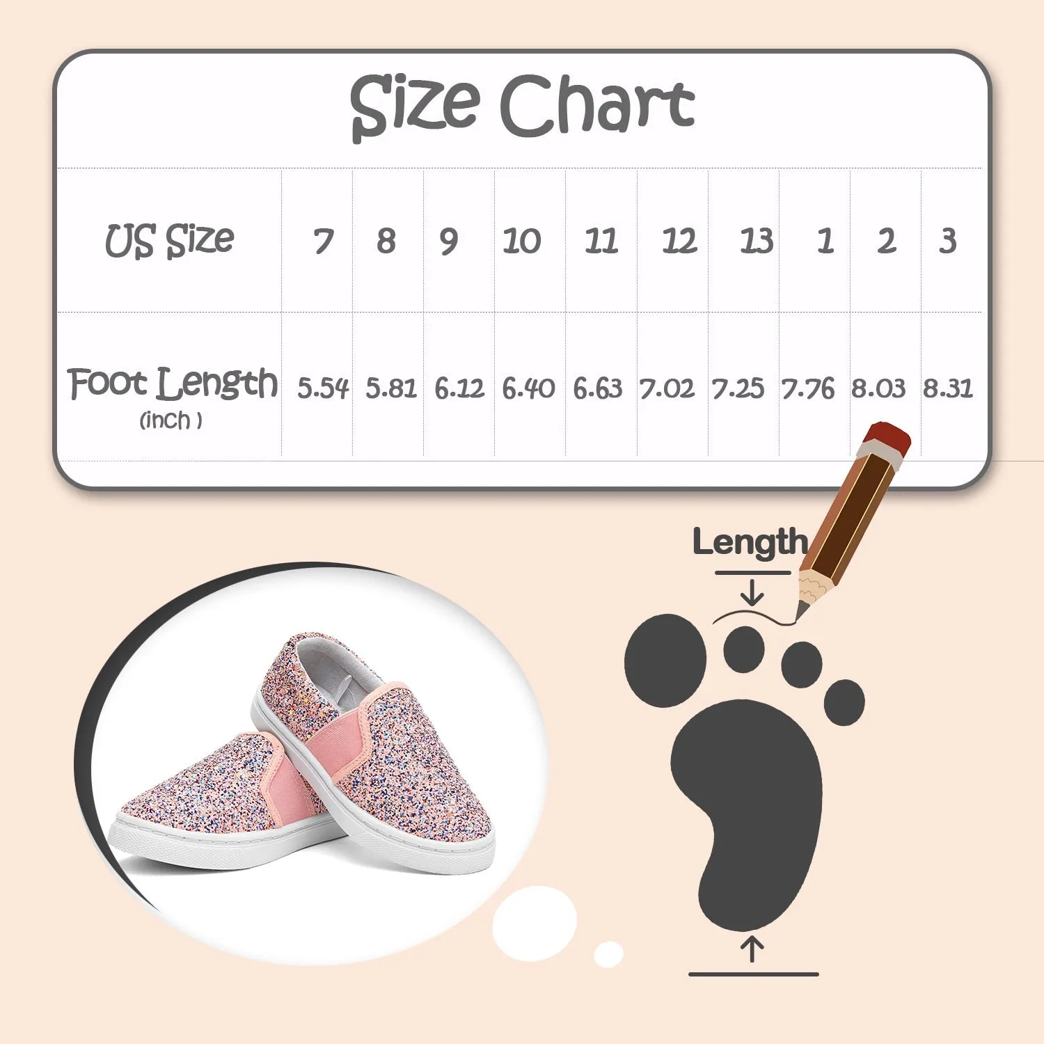 Pink Glitter Easy Slip On Espadrilles