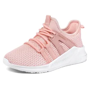 Pink Lightweight Breathable Tennis Sneakers