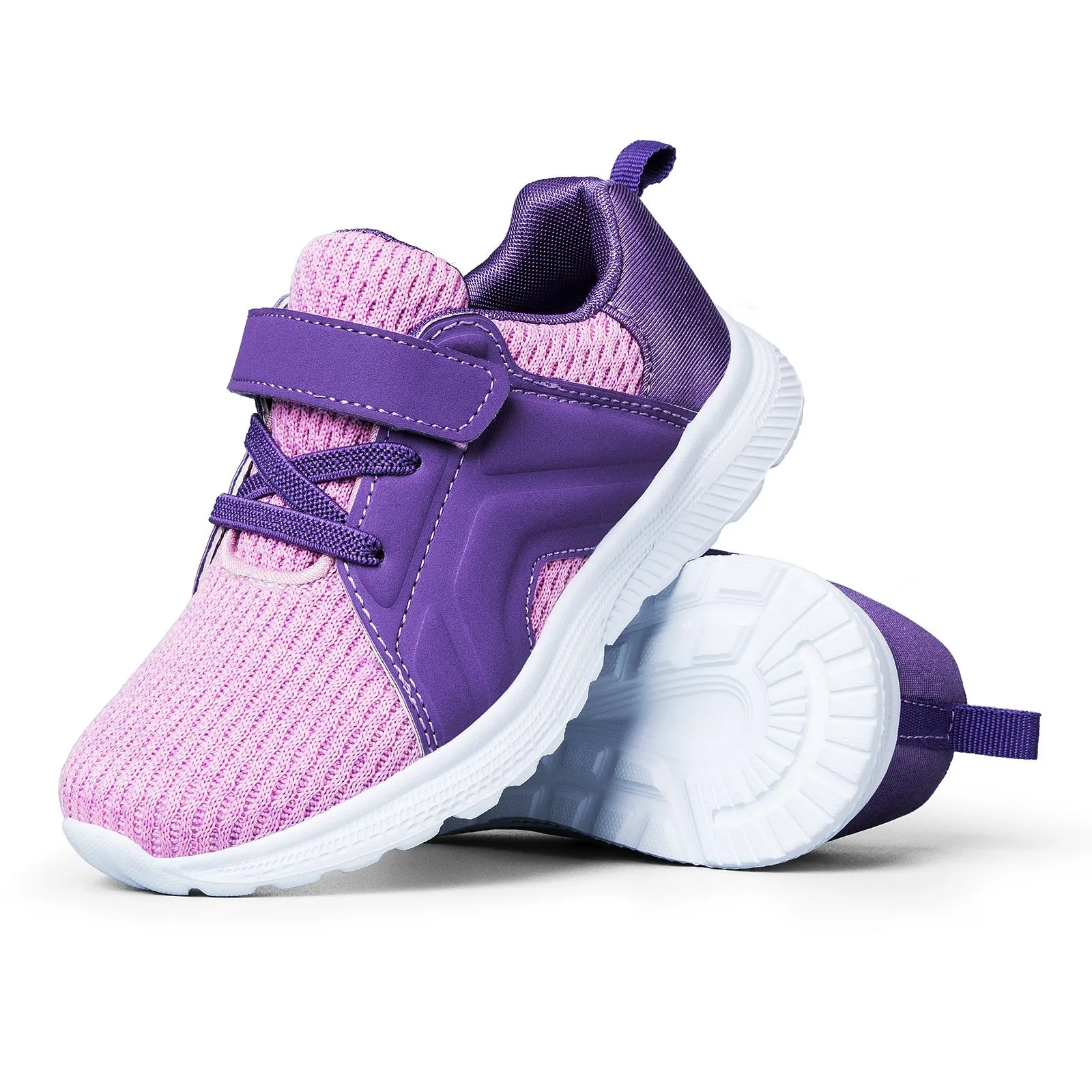 Pink Purple Mesh Breathable Tennis Sneakers