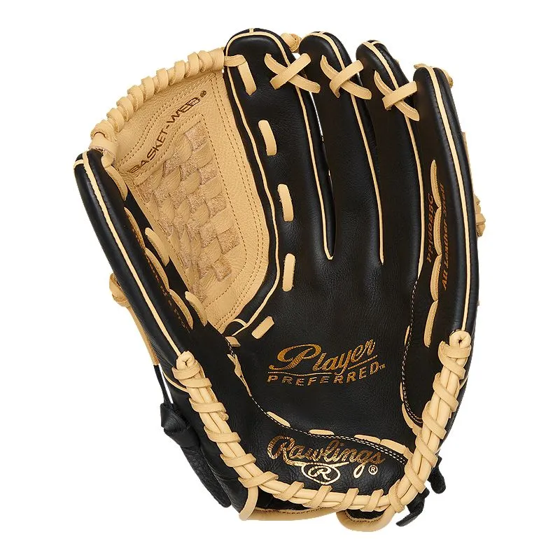 Player Preferred Softball Glove Black/Tan