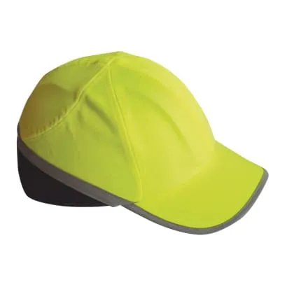 Portwest Hi Vis Long Peak Bump Cap Safety Baseball Cap-PW79