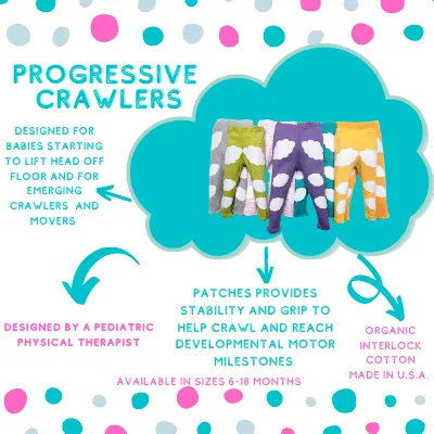 Progressive Crawlers Organic Anti-Slip Grip Pants