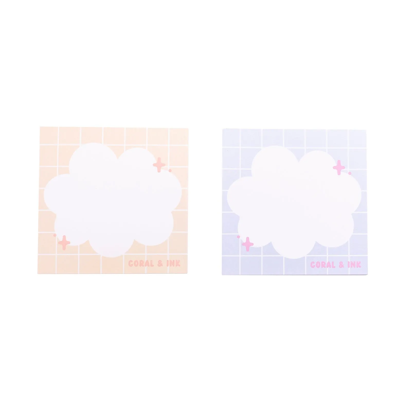 Puffy Cloud Memo Pads