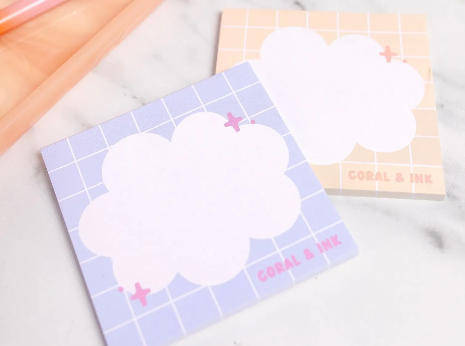 Puffy Cloud Memo Pads