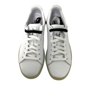 Puma Clyde Signature Ice Gum Sole Leather Shoes 2 Sets Laces size 4.5C