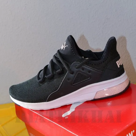 Puma Women Electron Street  Black/Rosewater/Puma White  Round