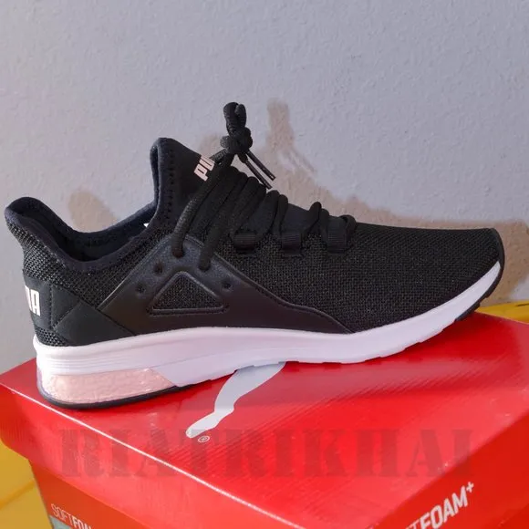 Puma Women Electron Street  Black/Rosewater/Puma White  Round