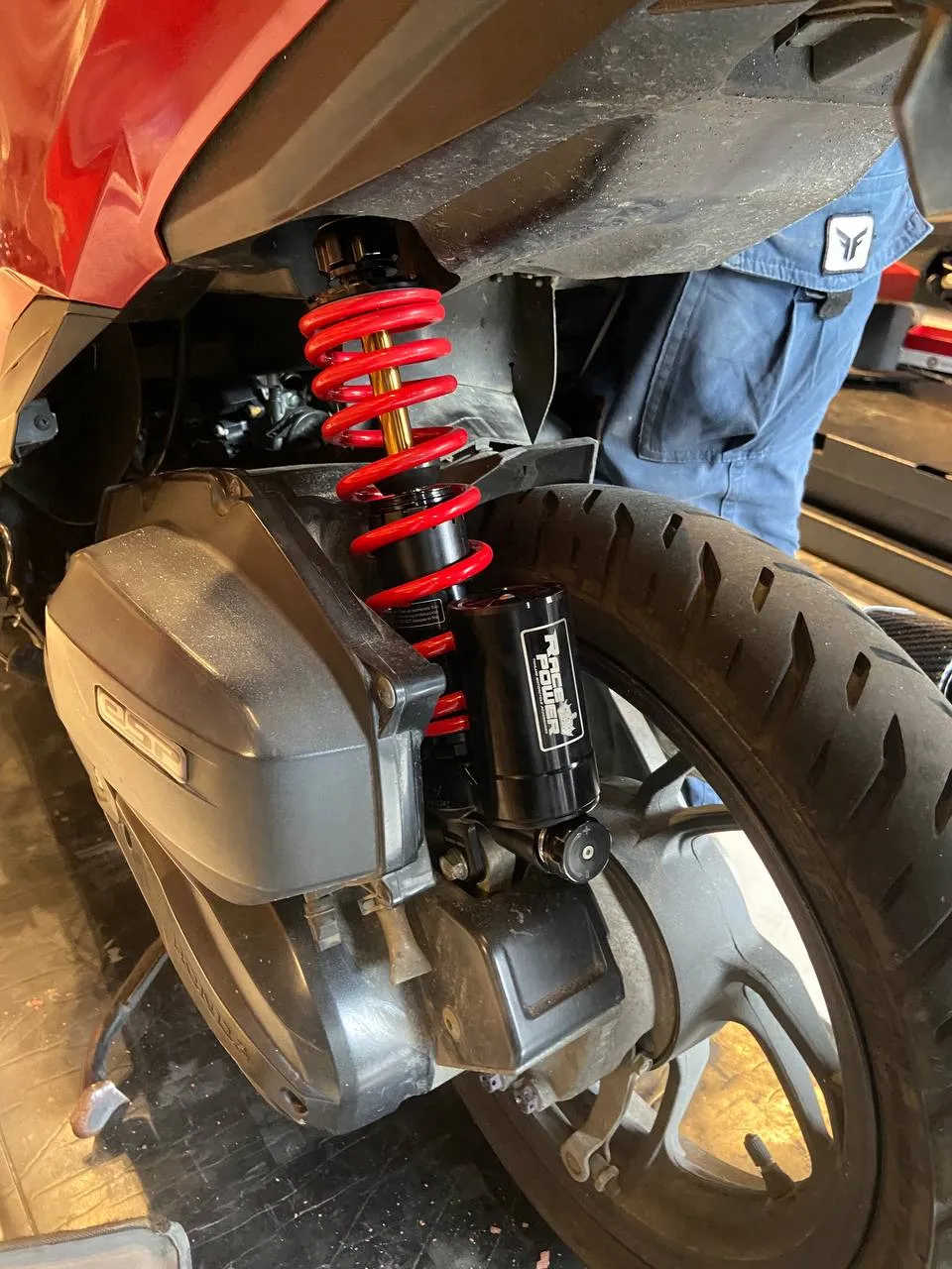 RACE POWER R TECH CLICK 335MM (RED)