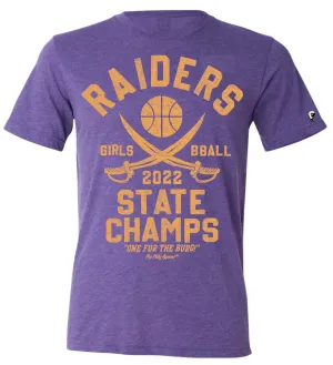 RAIDERS GIRLS BBALL 2022 STATE CHAMPS