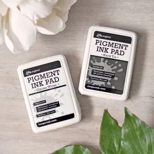 Ranger Pigment Ink Pad - Black or White