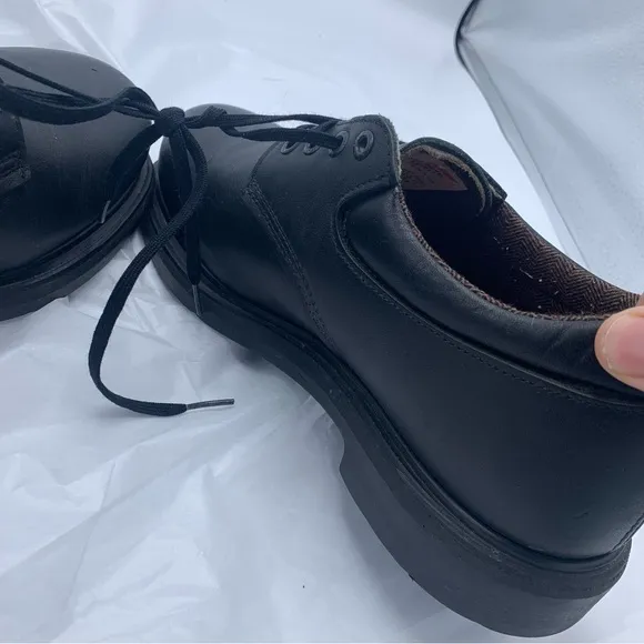 Red Wing Oxford 4408 Men’s Workwear Shoes Black Steel Safety Toe 8E2 Made in USA