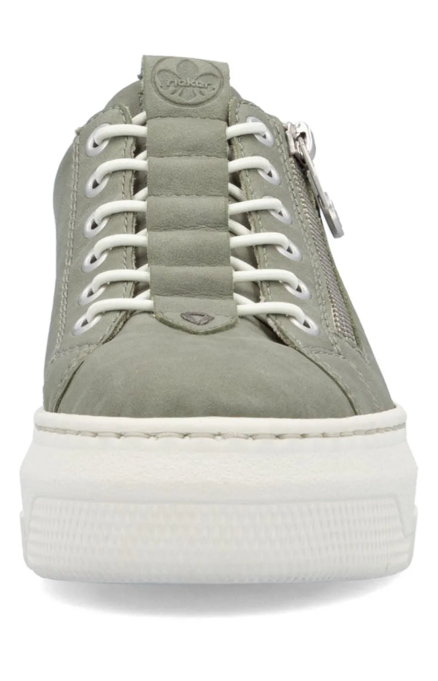 Rieker Zip Trainer in Khaki