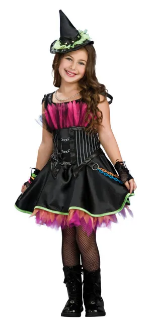 Rockin Out Witch Child Girl's Costume