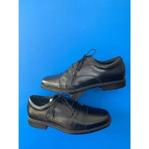 Rockport Mens Waterproof Black Leather Oxfords Shoes Size 13 APM11721
