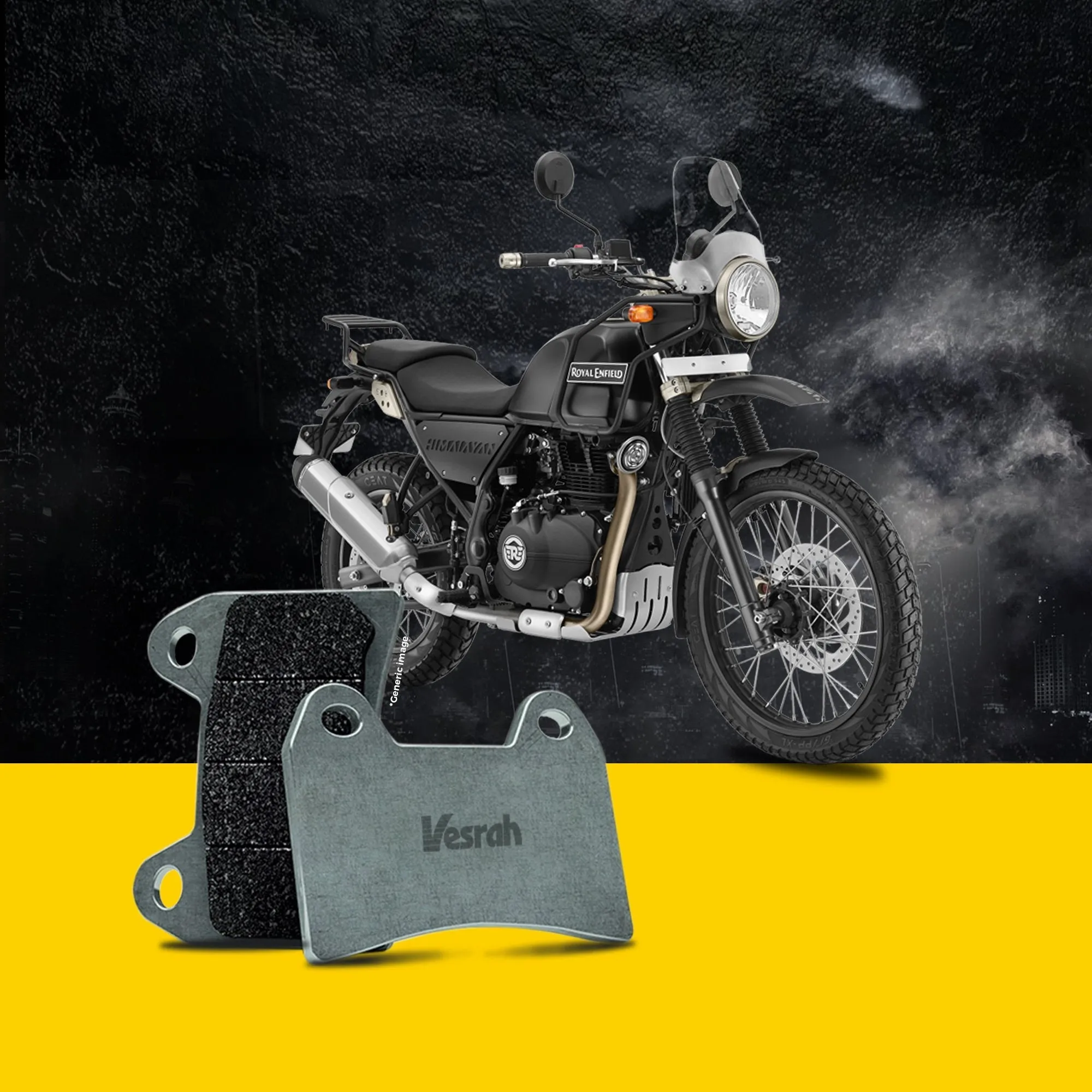 Royal Enfield Himalayan Rear brake pad (Ceramic)
