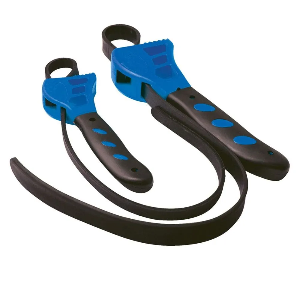 RUBBER STRAP WRENCHES SET 2PCE 500 & 600MM 598531