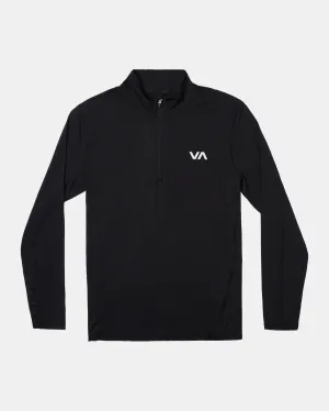 RVCA Mens Sport Vent Half-Zip Pullover