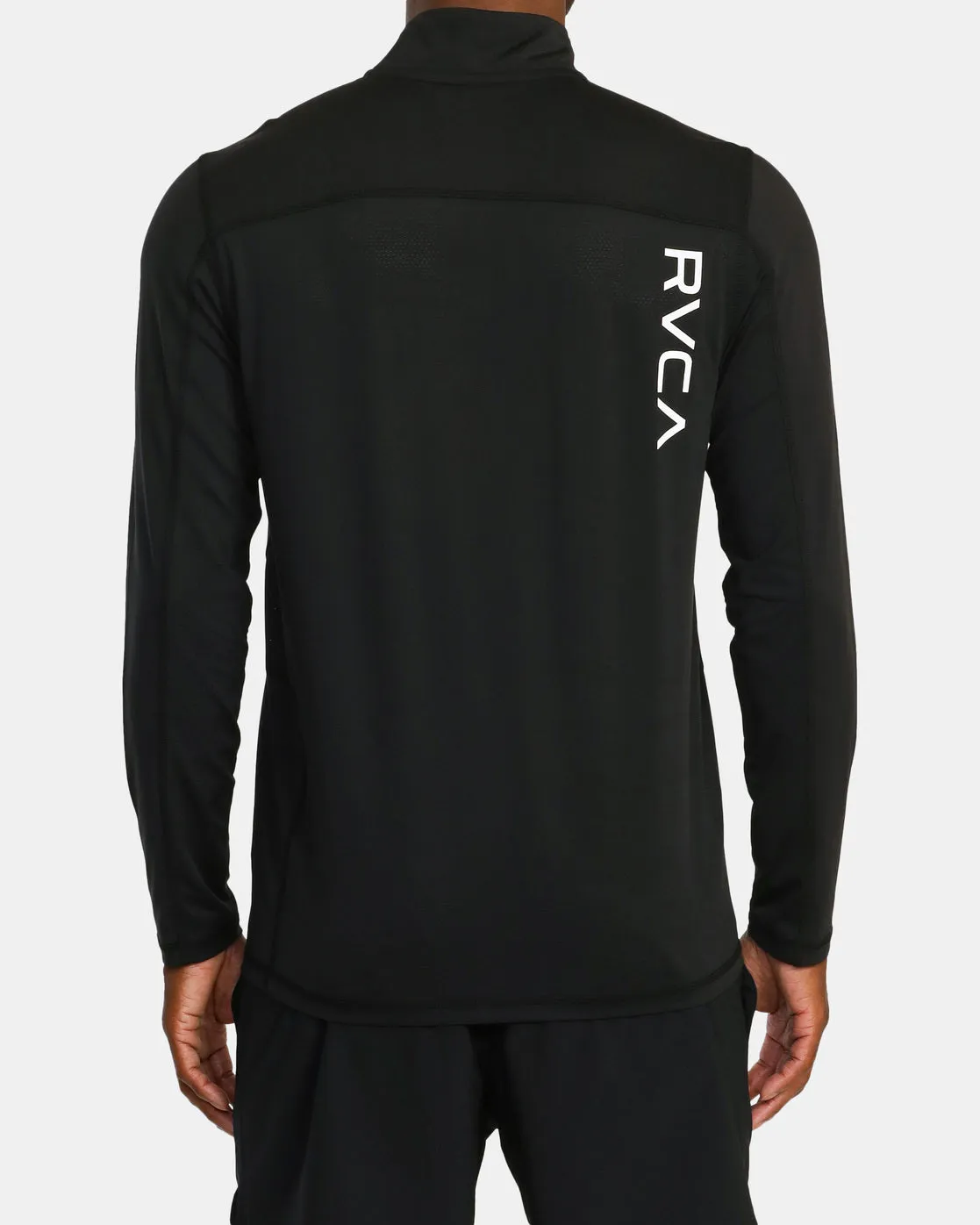 RVCA Mens Sport Vent Half-Zip Pullover
