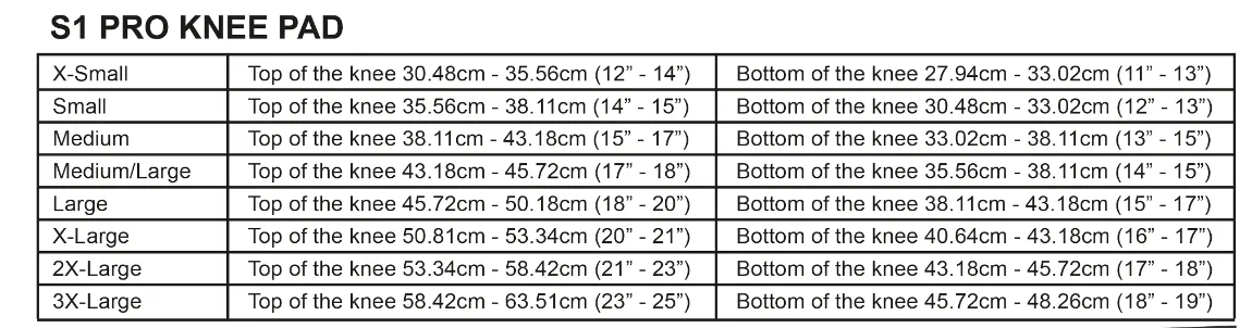 S-ONE PRO KNEE PADS - GEN 3