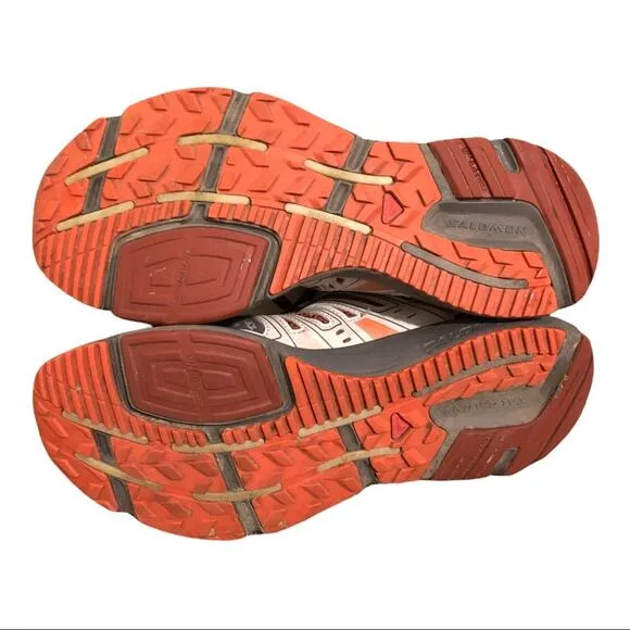 Salomon XR Shift Trail Running Shoes Orange Gray 9