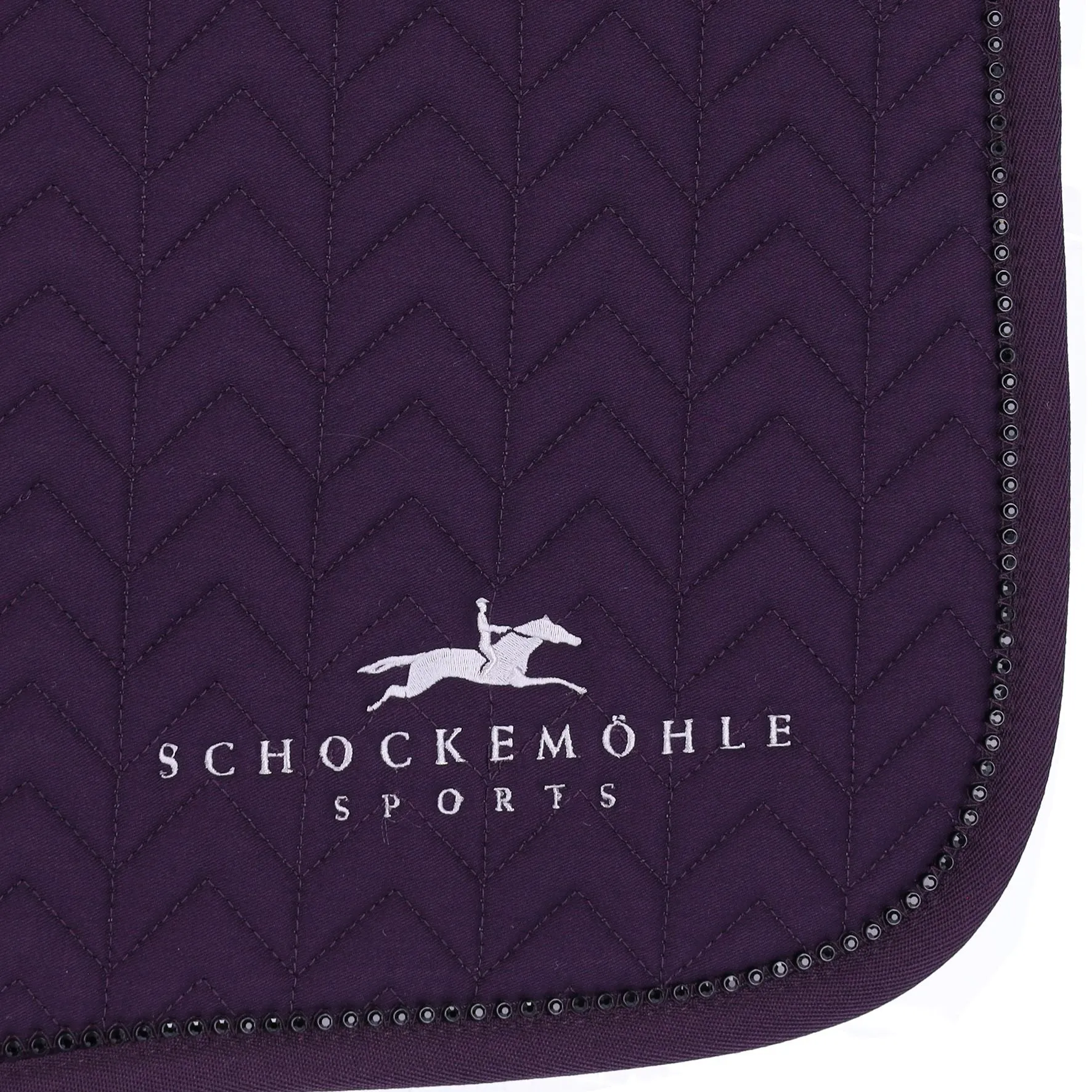 Schockemohle Power Pad D Logo Style Deep Mauve