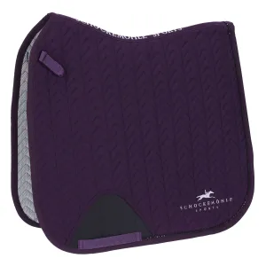 Schockemohle Power Pad D Logo Style Deep Mauve