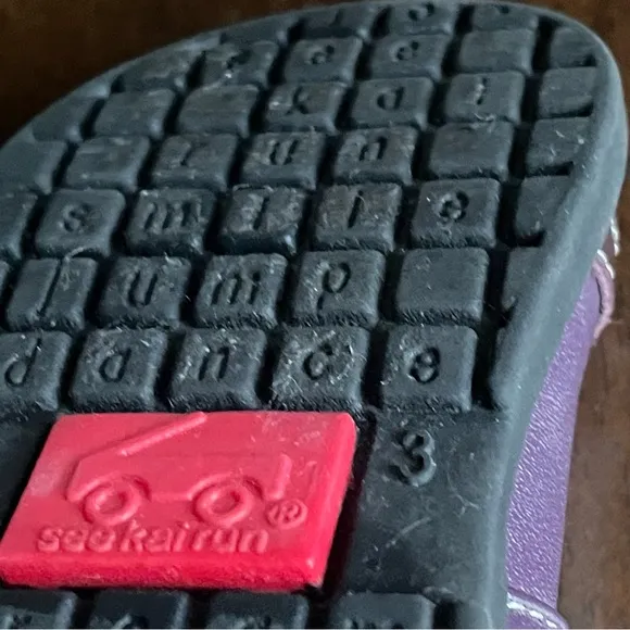 See Kai Run Purple  Mary Jane Style Toddler Shoes Size 3