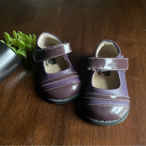 See Kai Run Purple  Mary Jane Style Toddler Shoes Size 3