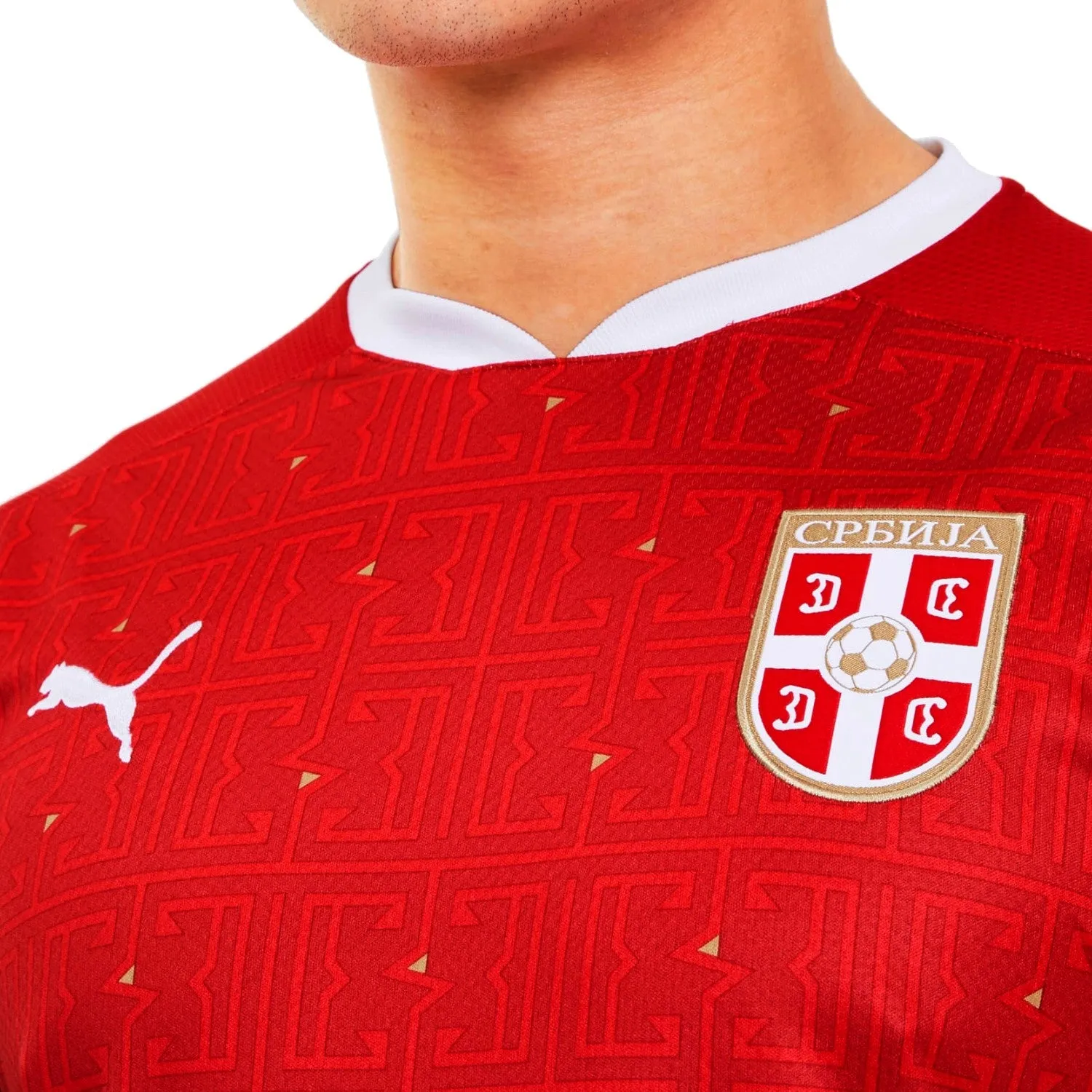 Serbia national team Home soccer jersey 2020/21 - Puma