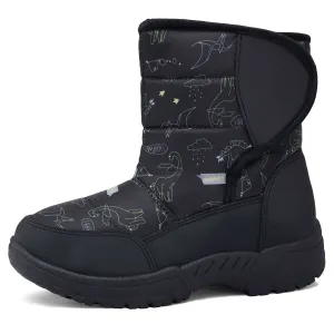 Simple Dinosaur Waterproof Non-Slip Snow Boots