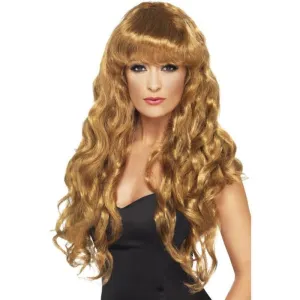 Siren Wig   Brown, Long