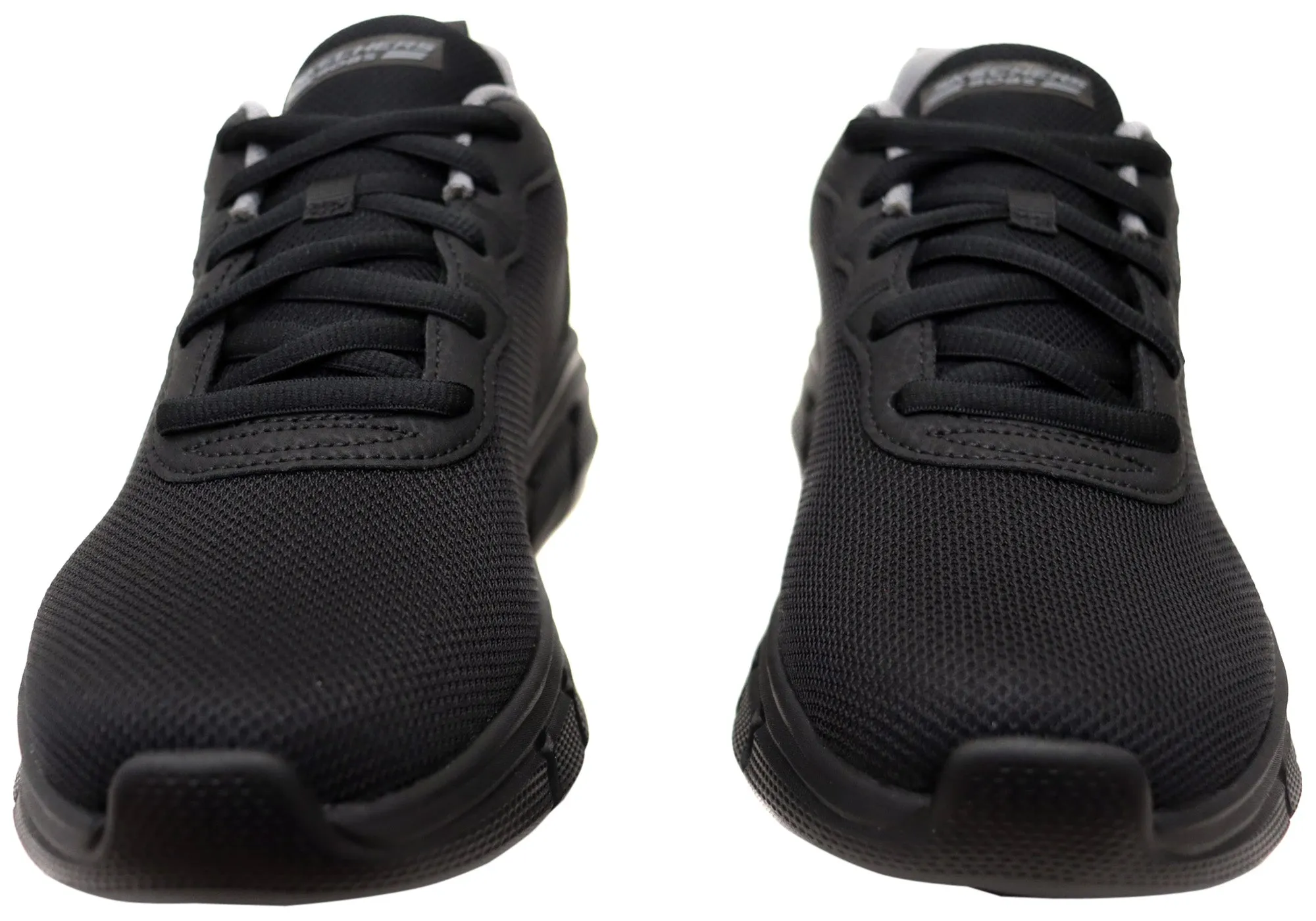 Skechers Mens BOBS Sport B Flex Icy Edge Comfortable Lace Up Shoes