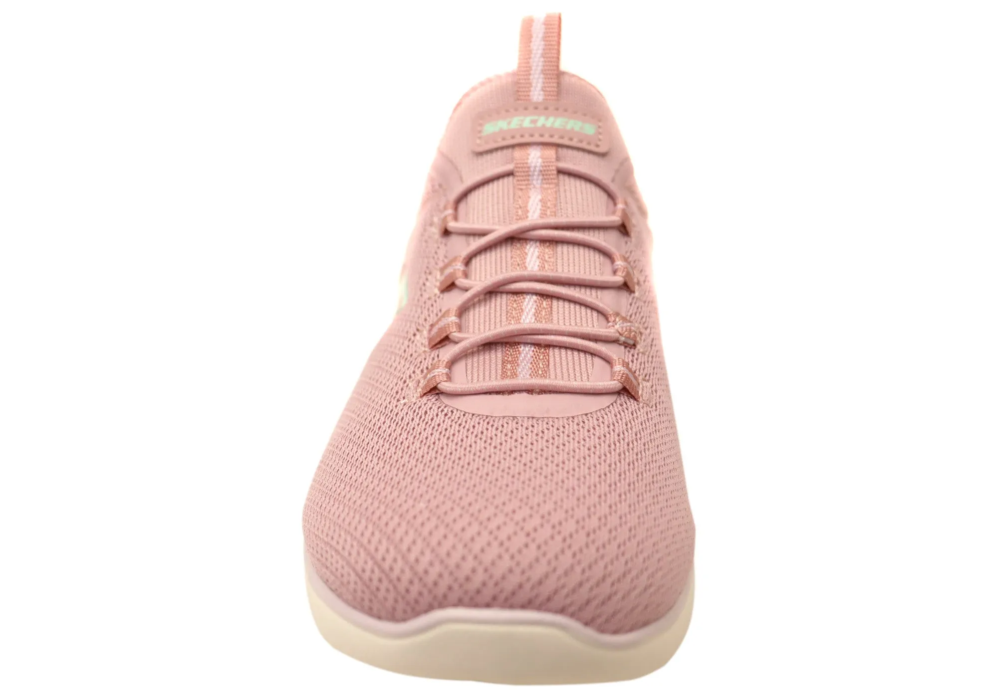 Skechers Womens Summits Summer Blush Comfortable Slip On Shoes