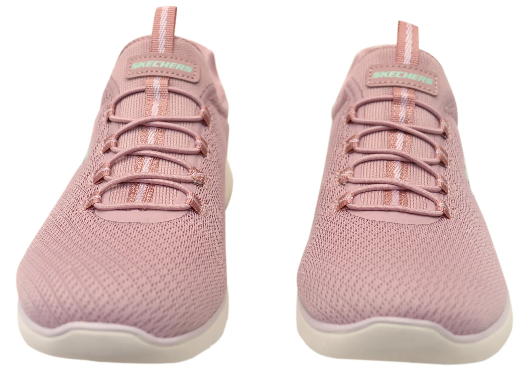 Skechers Womens Summits Summer Blush Comfortable Slip On Shoes