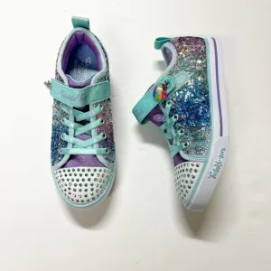 Sketchers Girls Twinkle Toes Sparkle Lite Sequins So Bright Light Up Shoes