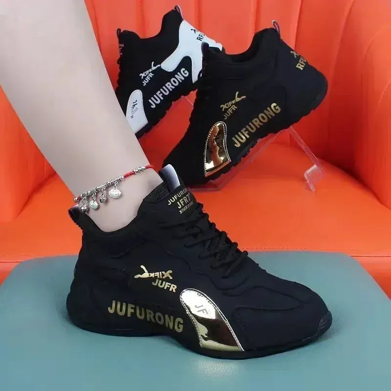 Sneakers Women Summer New Breathable Ladies Mesh Lace Up Sports Platform Shoes for Women Walking Designer Shoes