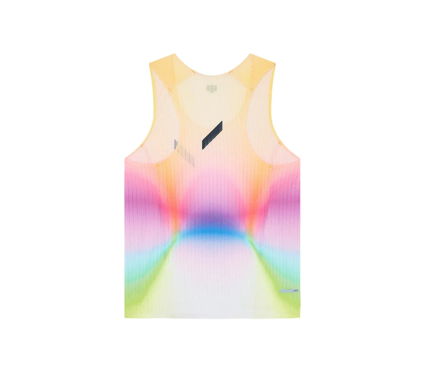 SOAR Running: Women's Printed Race Vest - Summer Rainbow