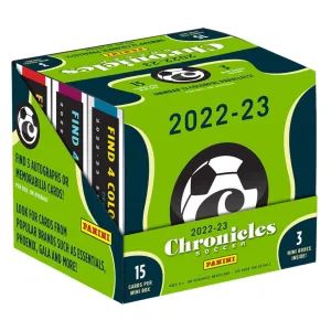 Soccer - 2022/23 Chronicles Soccer Hobby Trading Cards (Display of 3)