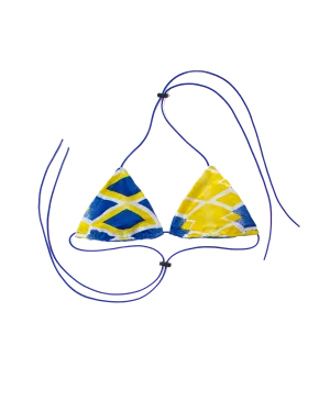 Soccer Bikini Top (Size 1) #006