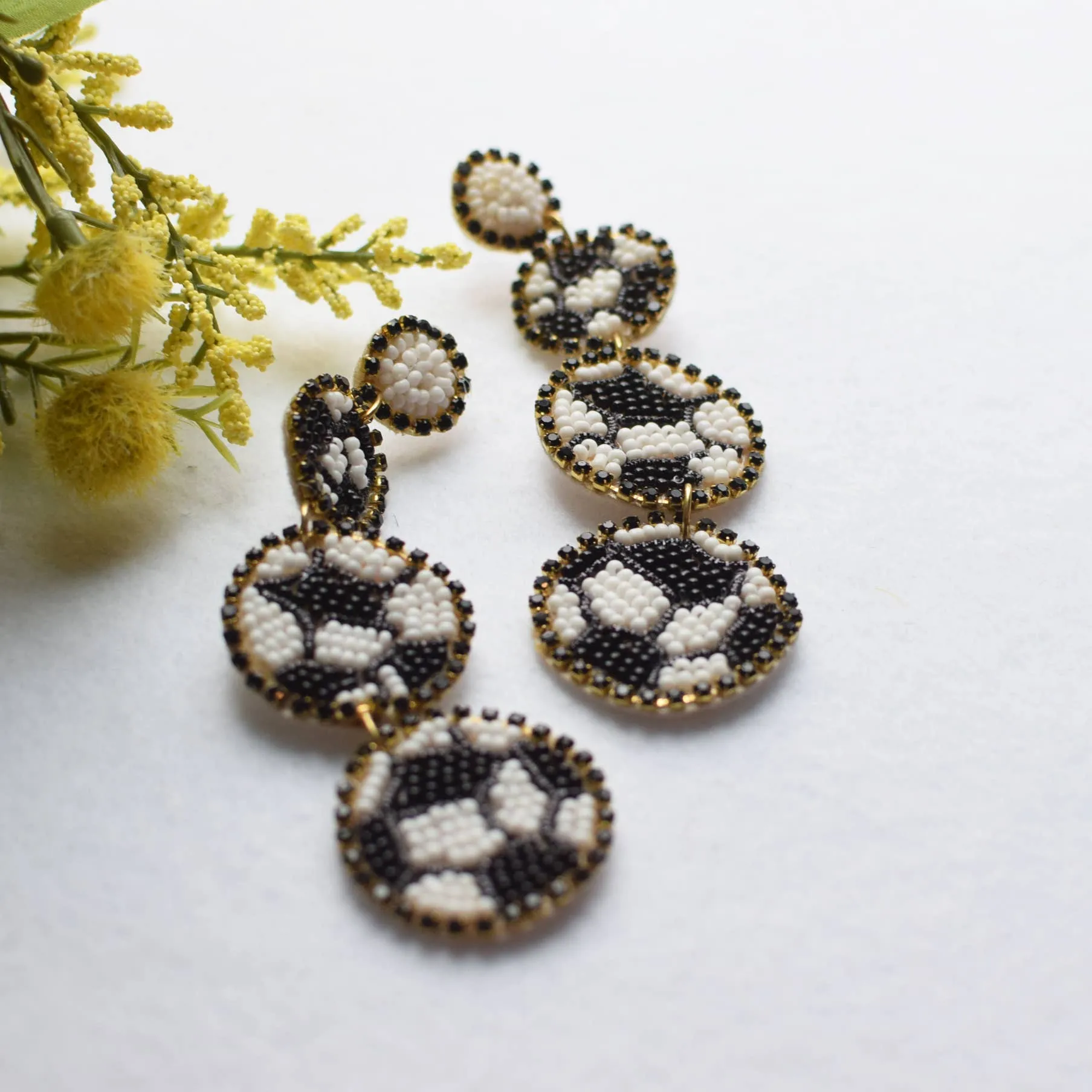 Soccer Earrings