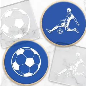 Soccer Fondant Debosser Set