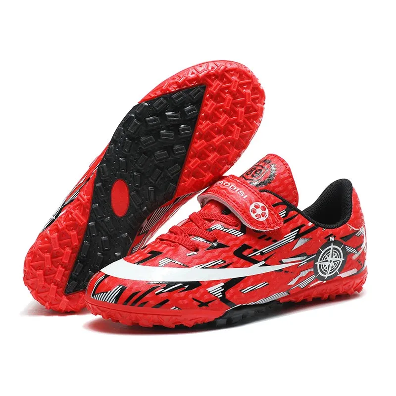 Soccer Shoes Kids Football Shoes TF/FG Cleats Grass Training Sport Footwear Trend Sneaker