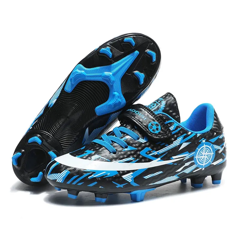 Soccer Shoes Kids Football Shoes TF/FG Cleats Grass Training Sport Footwear Trend Sneaker