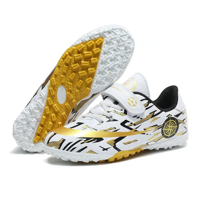 Soccer Shoes Kids Football Shoes TF/FG Cleats Grass Training Sport Footwear Trend Sneaker