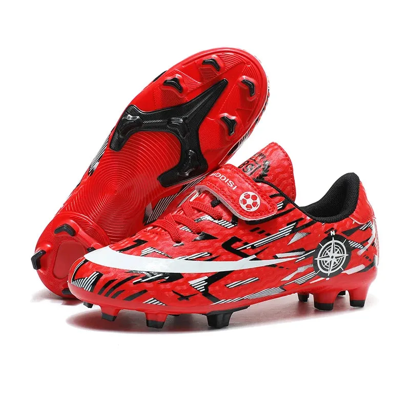 Soccer Shoes Kids Football Shoes TF/FG Cleats Grass Training Sport Footwear Trend Sneaker