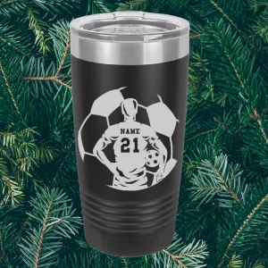 SOCCER TUMBLER